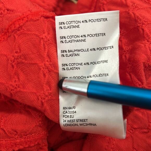 FREE PEOPLE‎ ANTHROPOLOGIE LADY BUG LONG SLEEVE SHIRT SIZE XS - Picture 7 of 7